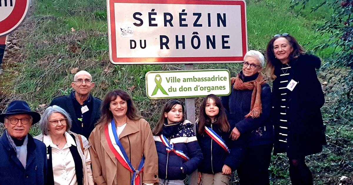 Rhône Au sud du département, cette commune devient ambassadrice du don d’organes