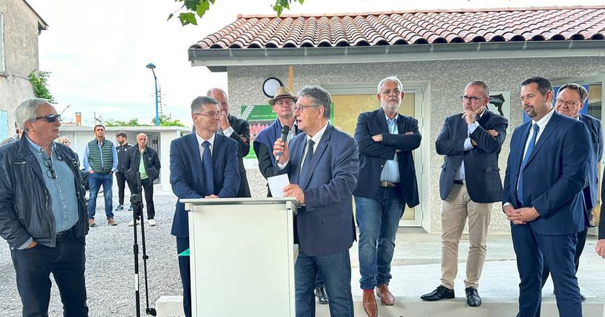 Le Pouzin Alain Martin, ancien maire et joueur de football, donne son nom à une salle municipale